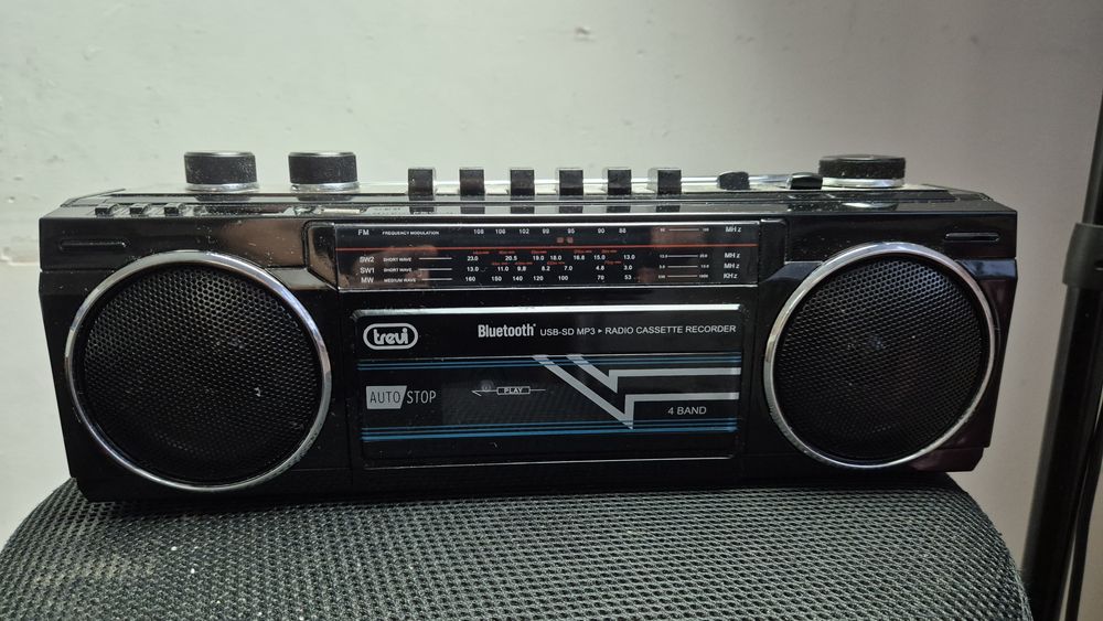 Trevi RR 501 BT – radiomagnetofon Bluetooth USB SD MP3 – stan bardzo d