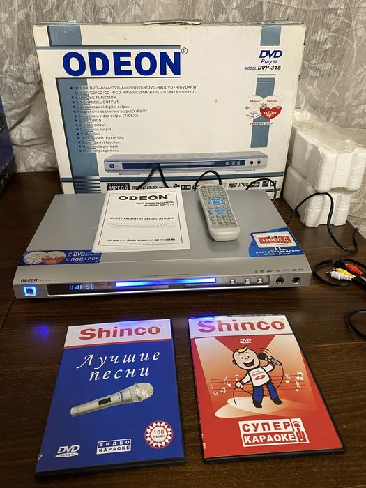 DVD ODEON програвач караоке
