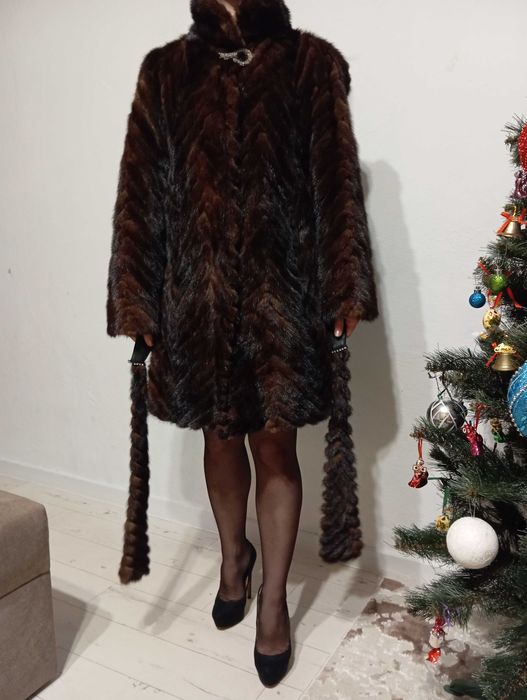 Шуба натуральна норкова