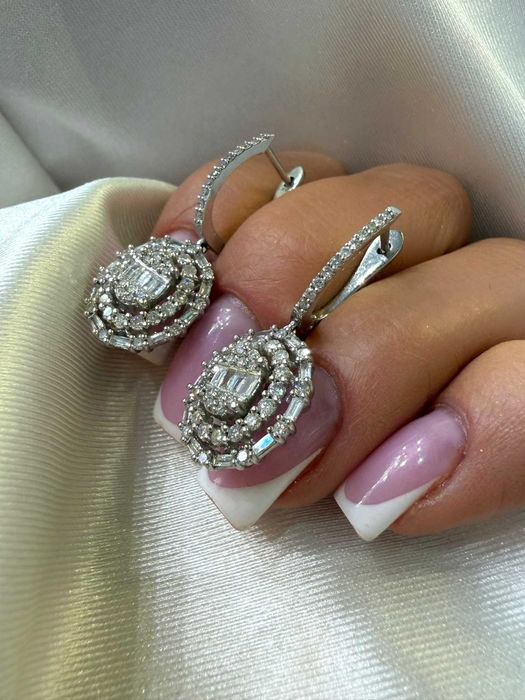 Kolczyki z diamentami naturalnymi 2.00 CT
