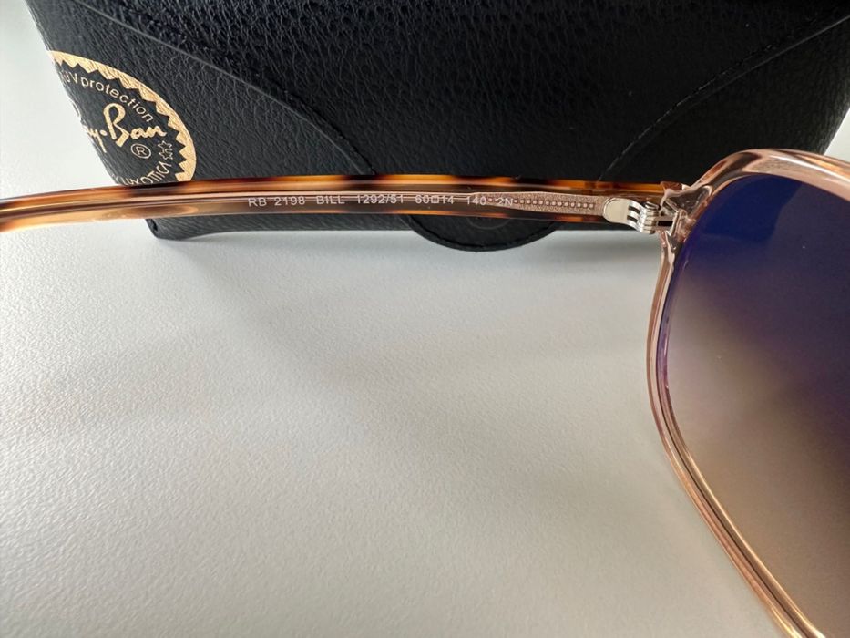 RayBan Original RB2198 Bill Havana Castanho Novos
