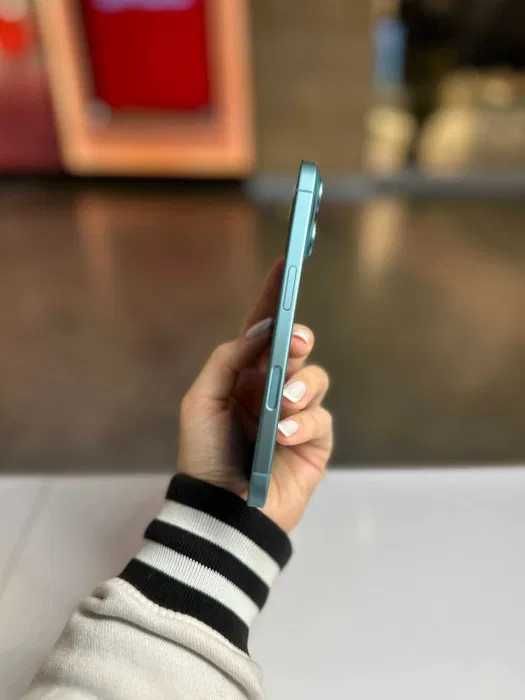 HIT/iPhone 16 128 GB Teal/Bateria 100%/Gwarancja 24msc/WARSZAWA