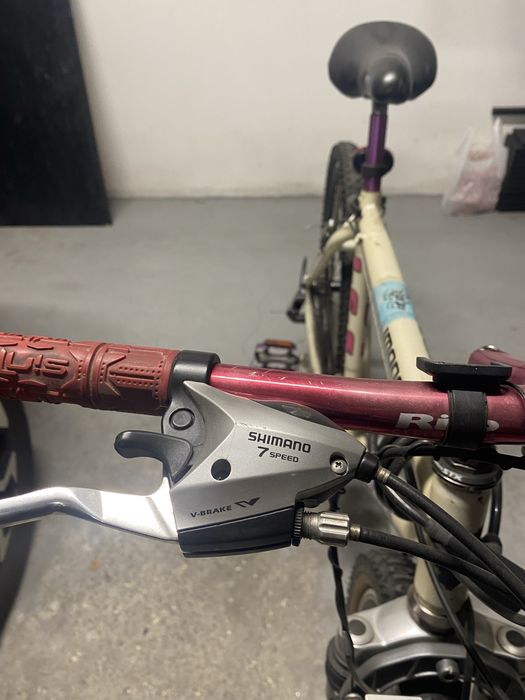 Bicicleta homem branca