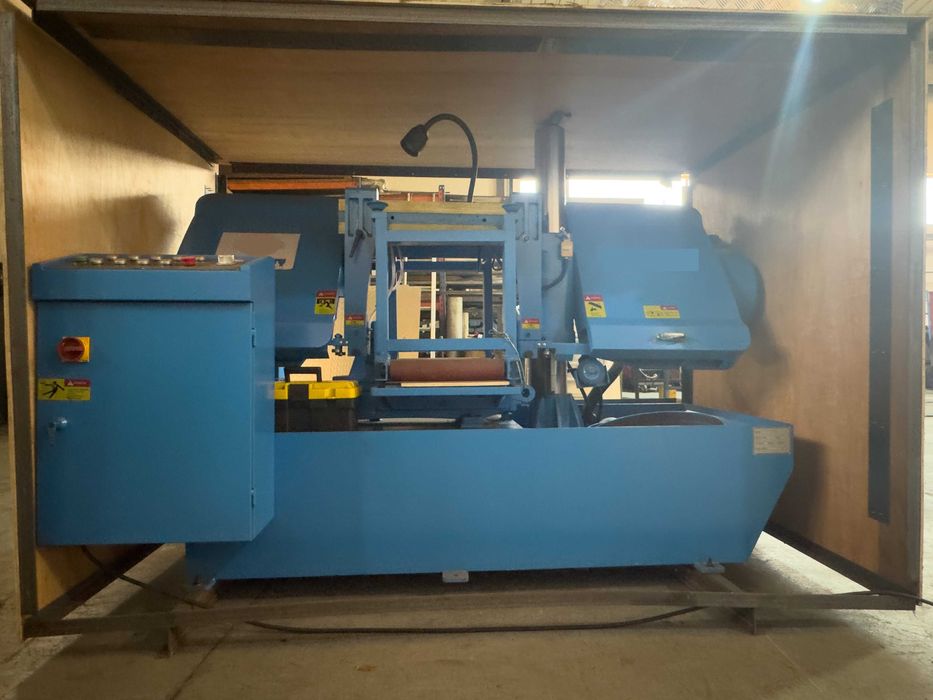 Máquina de corte Semiautomática Dupla Coluna Horizontal