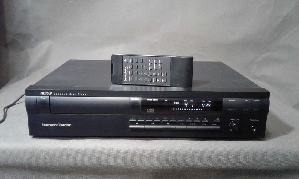 HARMAN KARDON HD-7500,pilot, odtwarzacz cd