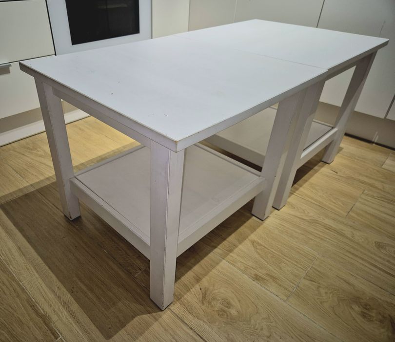 HEMNES stolik IKEA, 2sz. drewniany