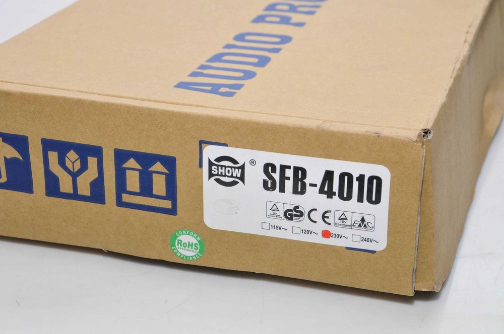 Feedback Suppressor SHOW SFB-4010 - novo na caixa