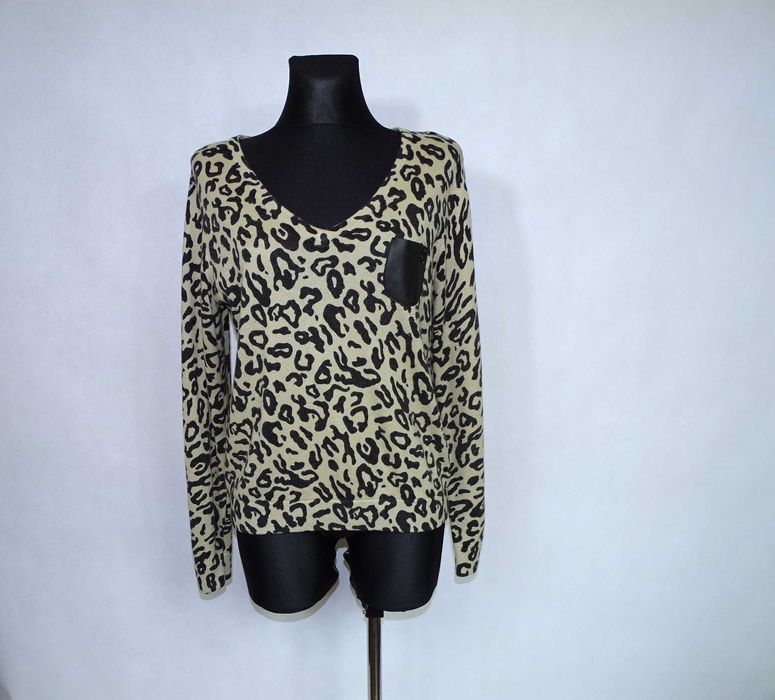 Armani Jeans sweter panterka 40