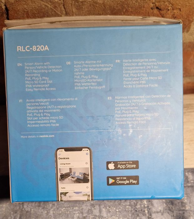 Reolink RLC - 820 A, kamera zewnętrzna