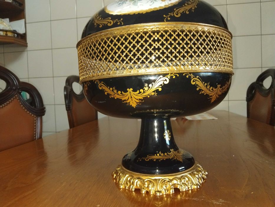Fruteira Masoni pintada á mão