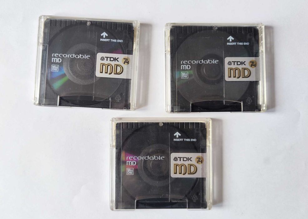 MiniDisc TDK dyskietki