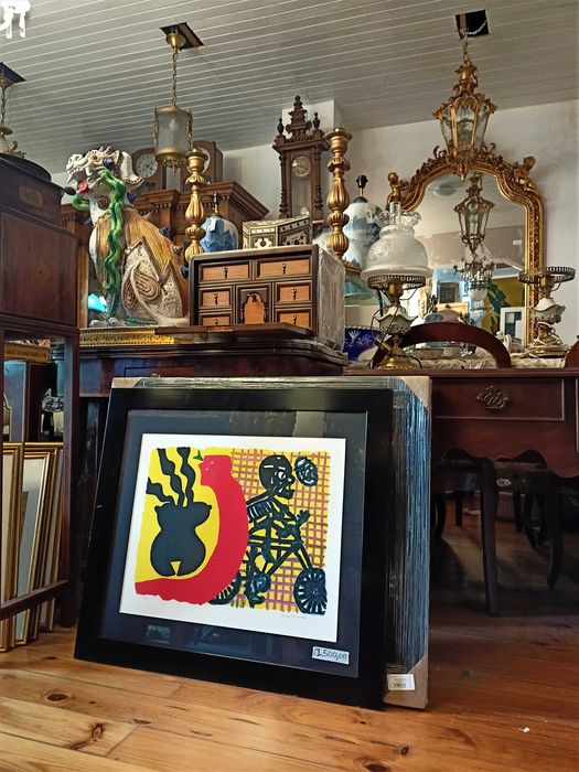 Serigrafia José de Guimarães 8