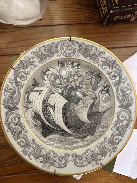 Conjunto de pratos luis de camões vista alegre