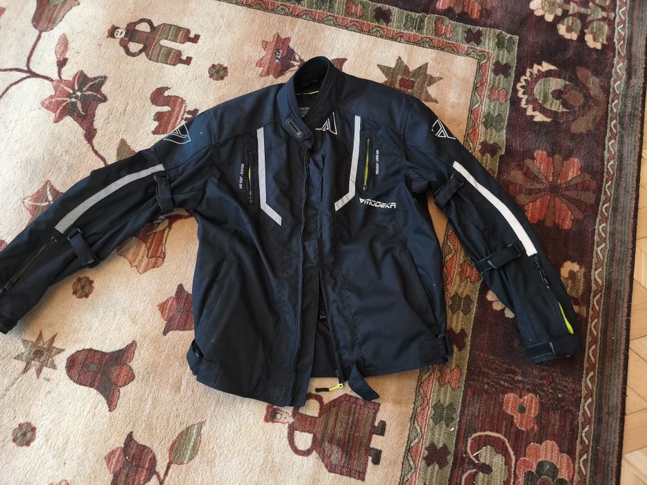 KURTKA motocyklowa TEKSTYLNA trójwarstwowa MODEKA 3XL