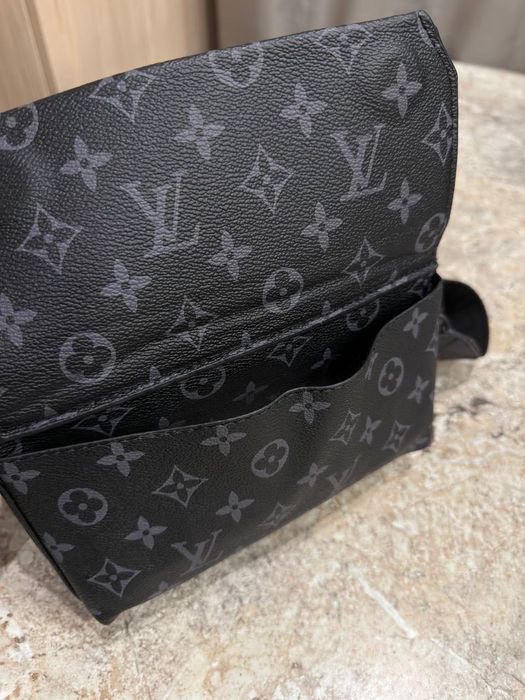 Сумка чоловіча Louis Vuitton, LV, луи витон, луї віттон. Кроссбоди / Мессенджер / Монограмм /Мужская сумка через плече Луи Витон. Турция. Люкс якість