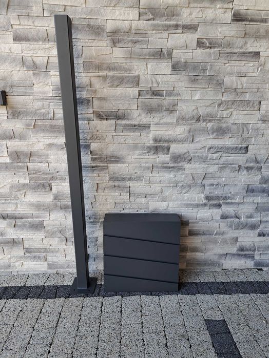 Skrzynka pocztowa z gazetownikiem