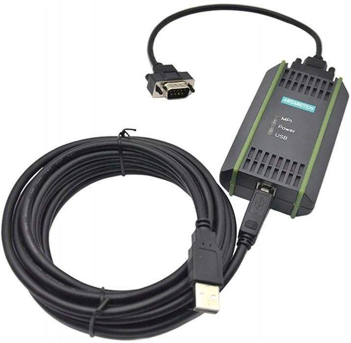 kabel przewód usb do plc siemens s7-200 300 400 mpi dp ppi rs485 0cb20