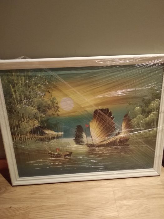 Quadros pintados a óleo