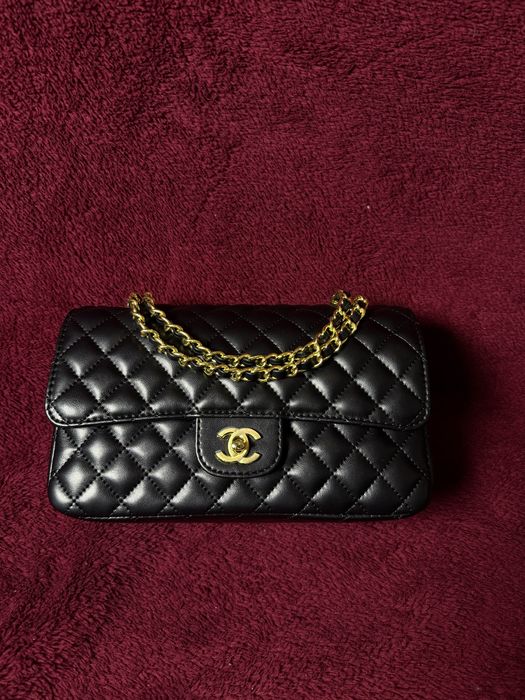 Bolsa Chanel Classic Double Flap Preta