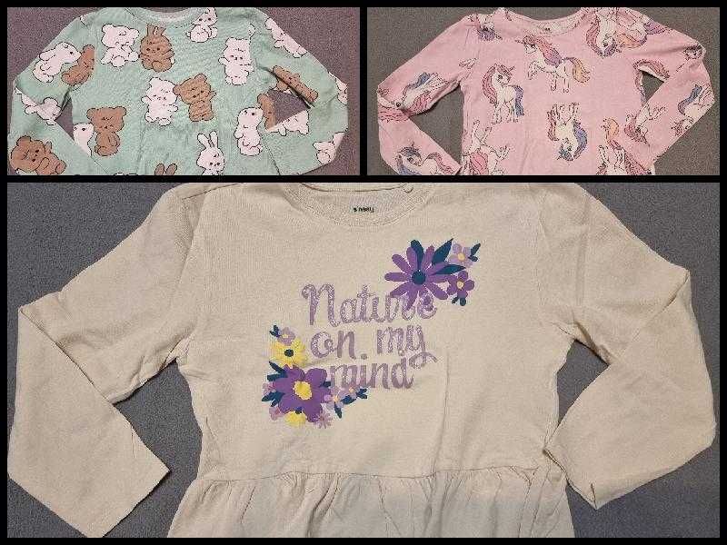 Ciuszki dla dziewczynki roz.122, 122/128 jesień-zima