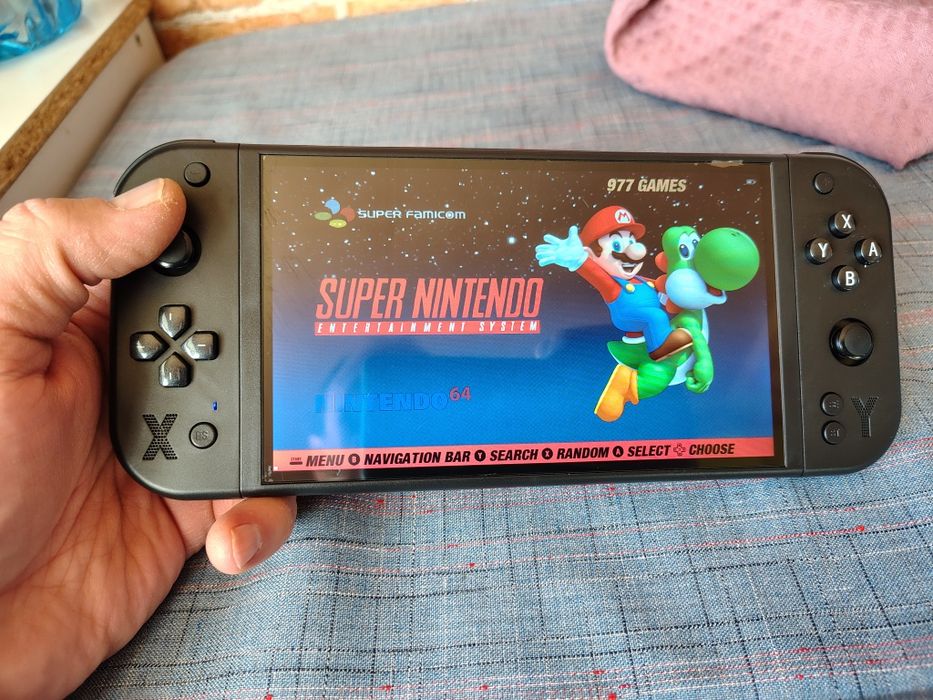 RetroStationPortable 128Gb,  7" IPS екран з іграми 2026