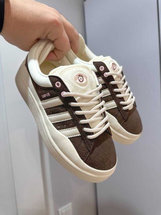 Кросівки Adidas Campus x Bad Bunny Brown/Beige premium