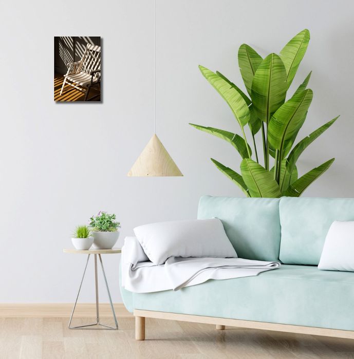 Obraz 20x30cm Krzesło w Cieniu