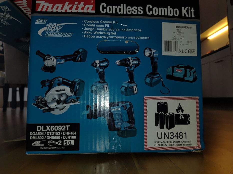 Narzędzia makita combo