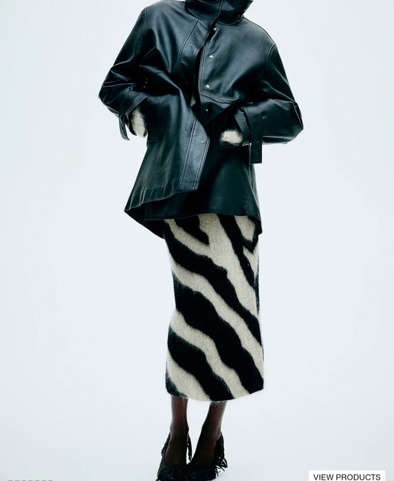 Спідниця H&M преміум лінійка вовна/мохер