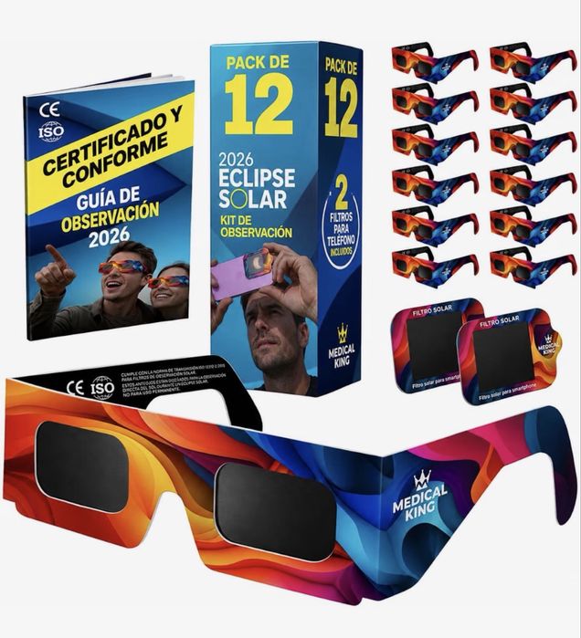 Óculos Eclipse Solar