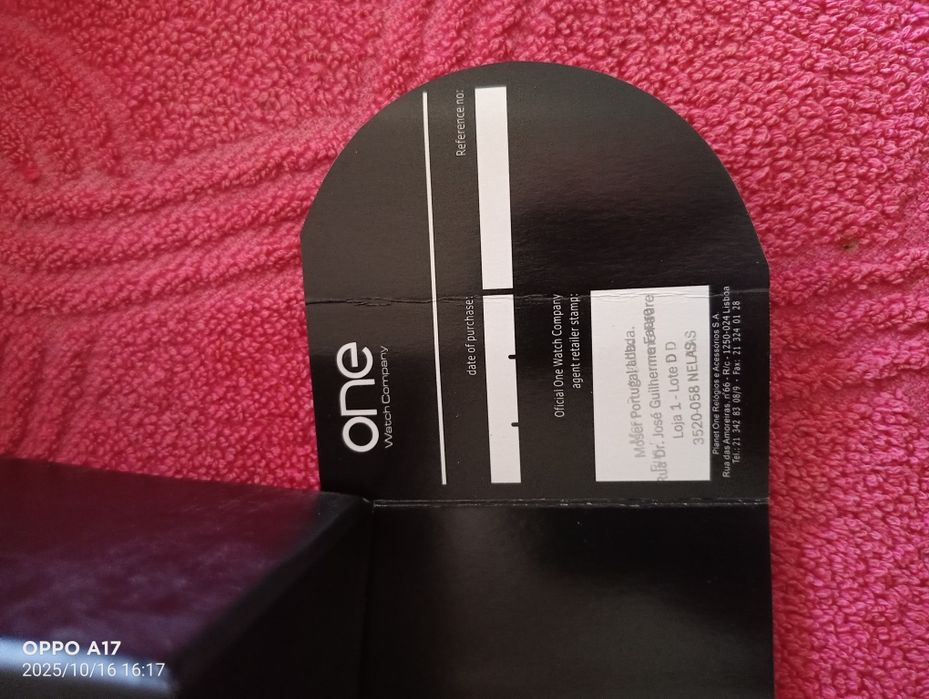 Relógio One estimado