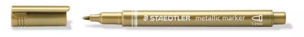 Marker dekoracyjny złoty metaliczny Staedtler 1 szt.. Staedtler. Nowy Produkt