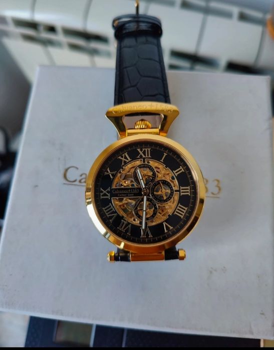 Calvaneo 1583 Caliber Gold Squelette