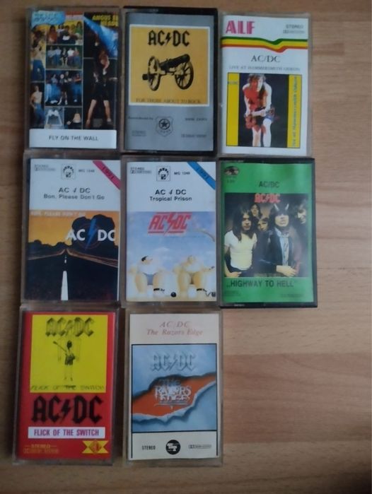 Kaseta ACDC pop rock disco polo