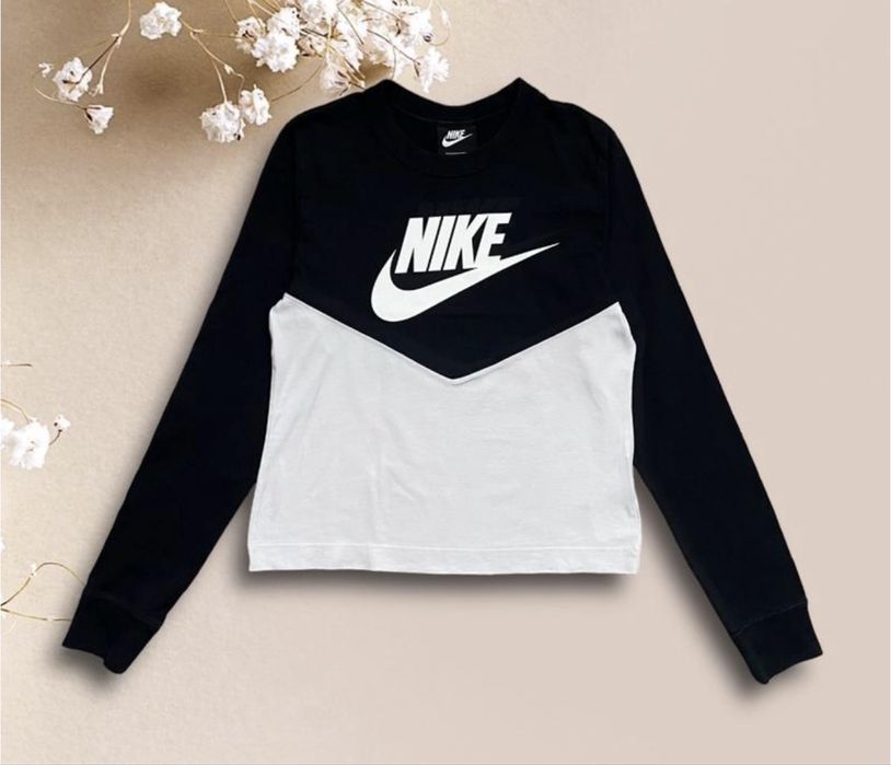 Бавовняний лонгслів, кофта Nike XS