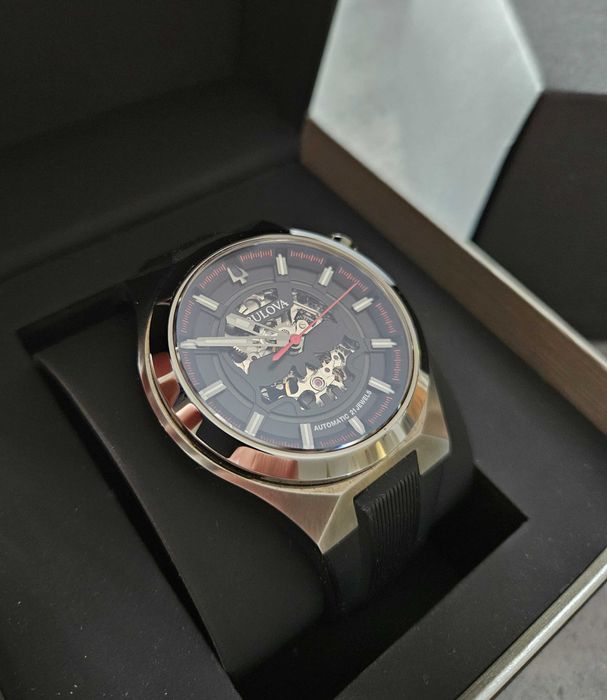 Zegarek męski Bulova 98A260 Maquina automat set