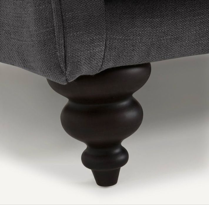 Sofá de canto cor cinzenta