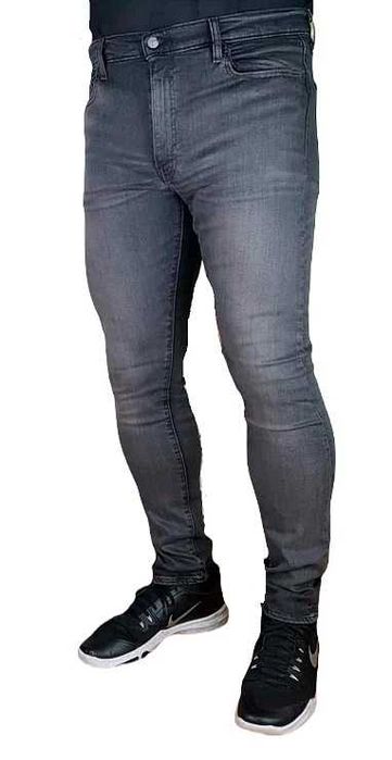 Levi's Skinny Taper szare jeansy męskie nowe oryg. Levis Flex -W36/L30