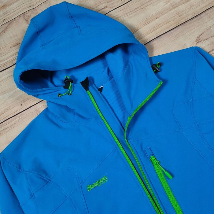 BERGANS Kjerag Kurtka Softshell Męska Logowana r.L