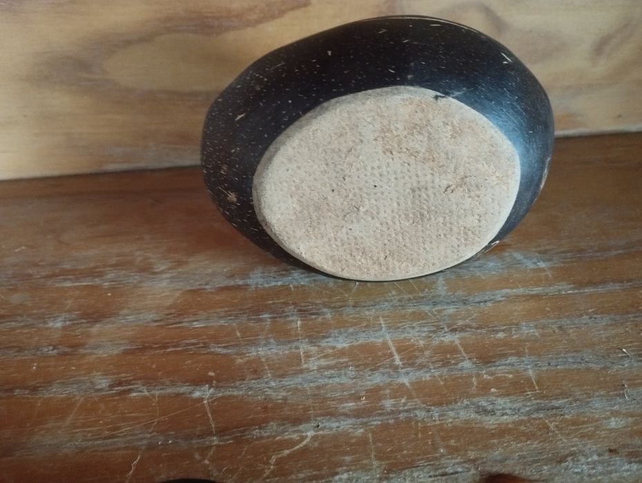 Caixa Antiga - Côco Esculpido