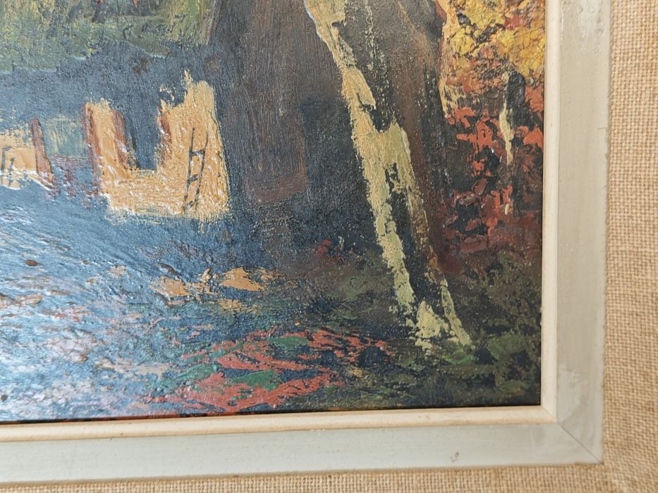 Obraz olej na płycie Francja