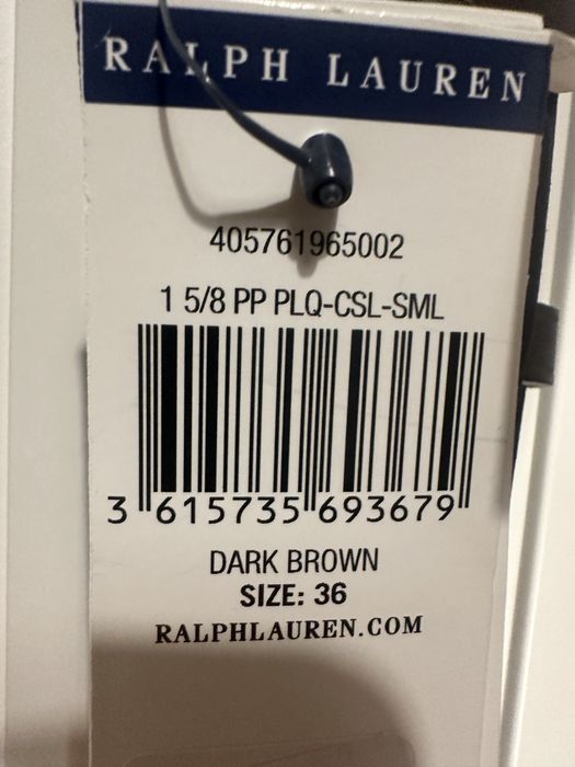 Cinto Ralph Lauren Novo