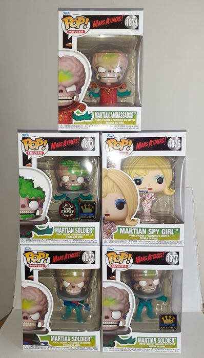 Funko Mars Attacks complete set64585549937795120
