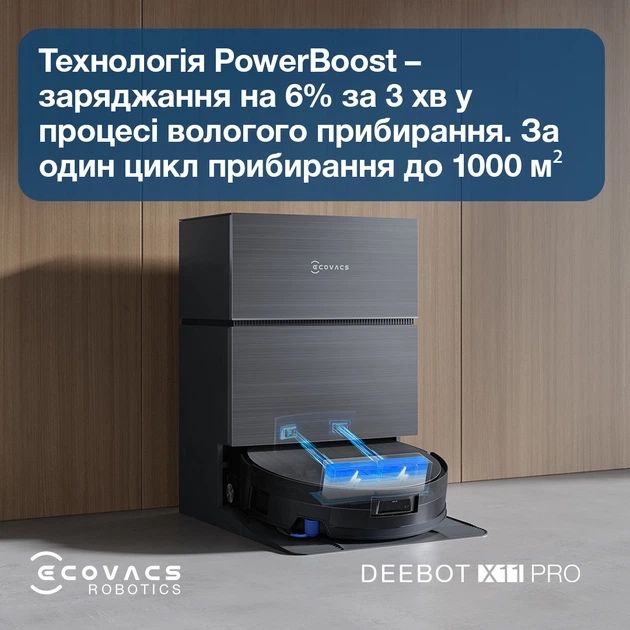 Робот-пылесос Ecovacs DEEBOT X11 PRO OMNI