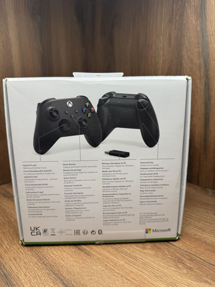 Геймпад Microsoft Xbox series X l S Controller Carbon Black джойстик: 2 ...
