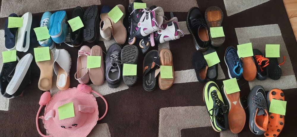 Nowe i używany buty