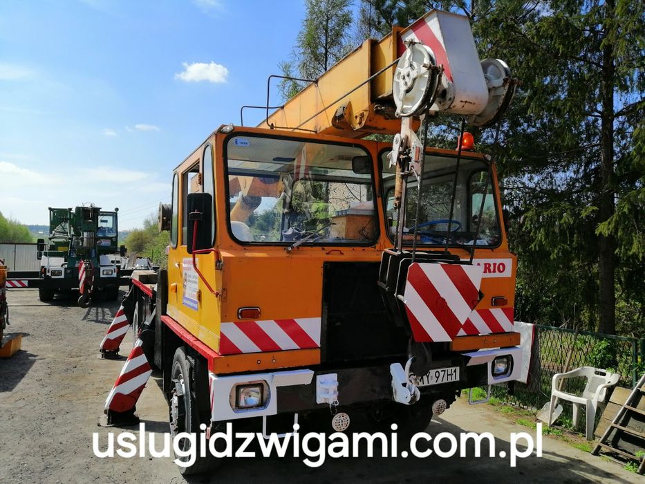 Usługi dźwigiem 12 ton !!!