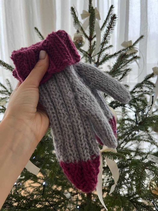 В'язані рукавиці від Бабусі