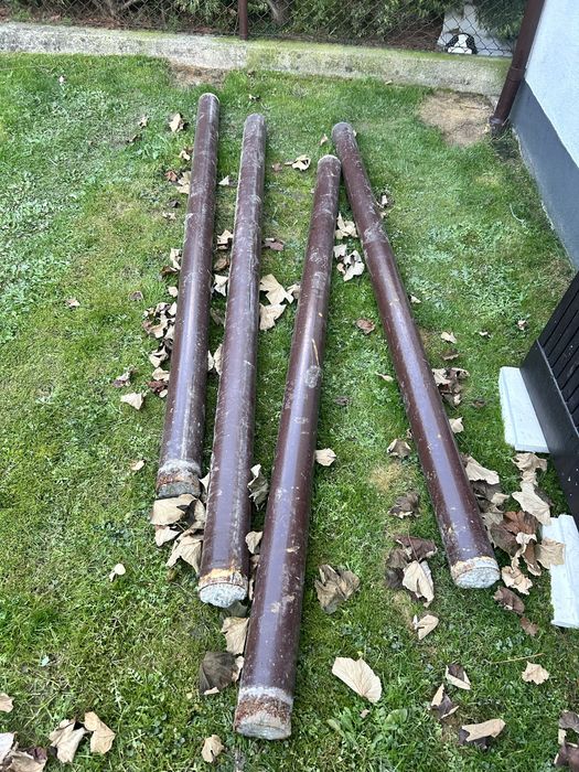 Rury metalowe do ogrodzenia