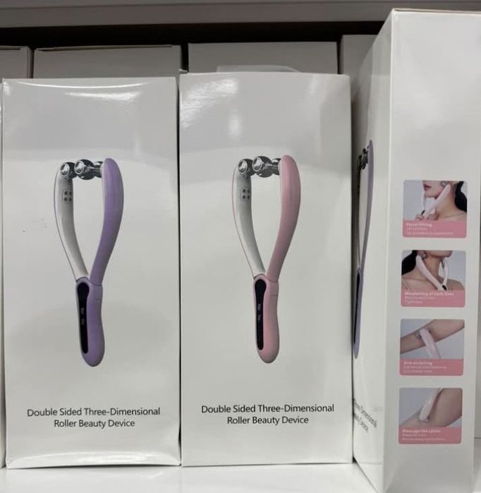 Double Sided Three-Dimensional Roller Beauty Device – masażer do twarzy i ciała